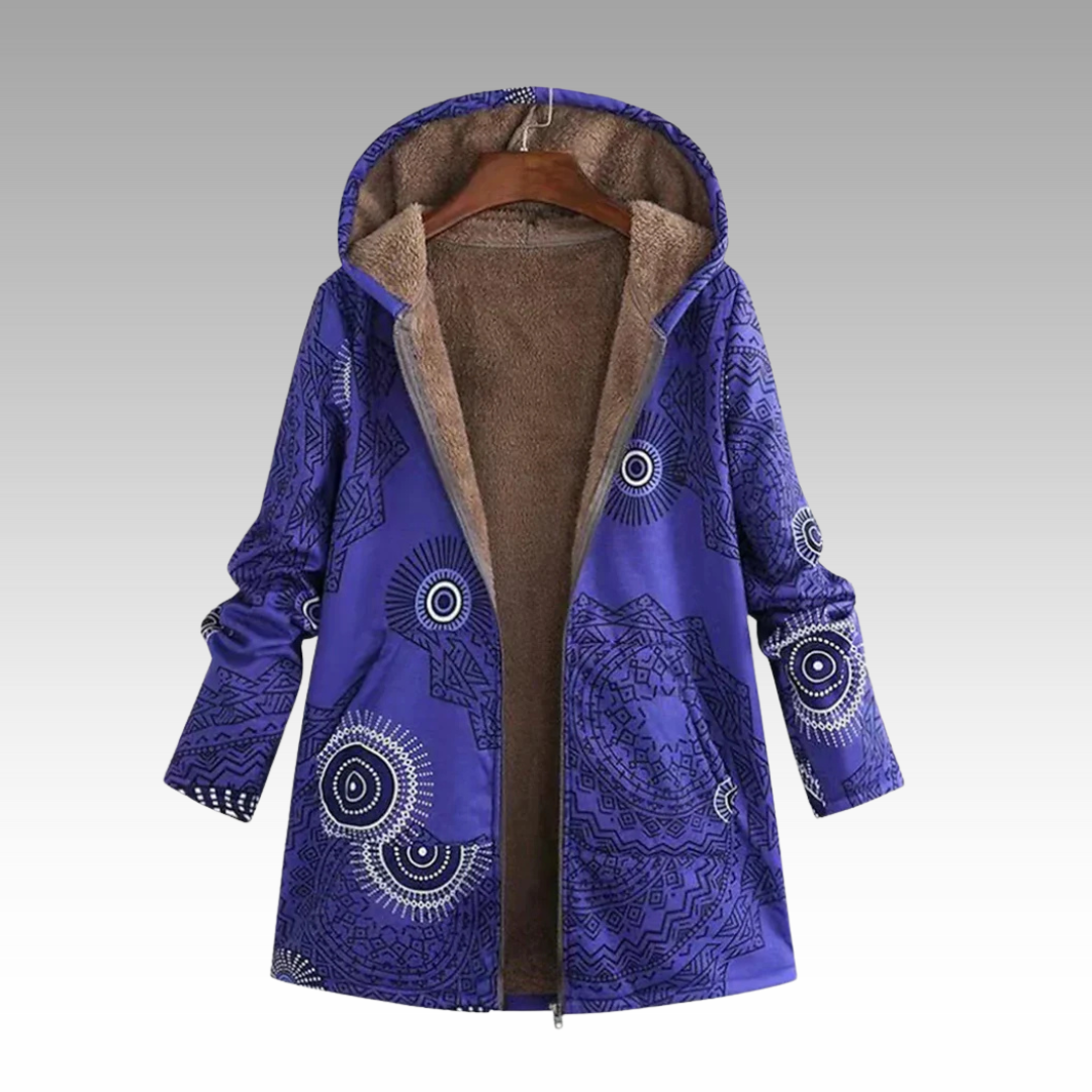 Cozeva | kurtka boho z kapturem